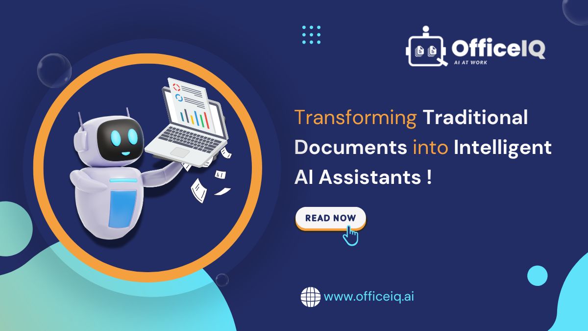 Transforming Traditional Documents into Intelligent AI Assistant